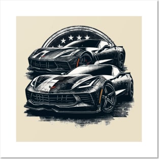 Corvette Posters and Art